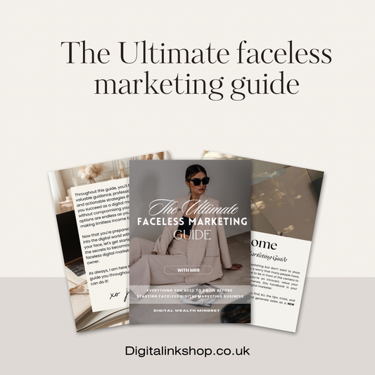 The Ultimate Faceless Marketing Guide (MRR)